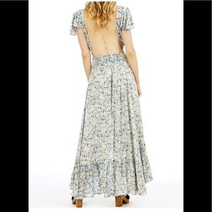 NWT Tiare Hawaii New Moon Maxi Dress in MOOREA BABY BLUE One Size